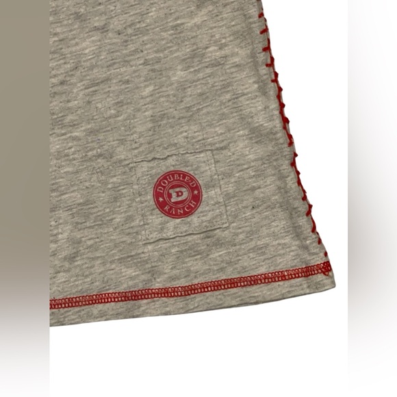 Double D Ranch Embroidered Tacos Skull Shirt SZ Small - Picture 4 of 11